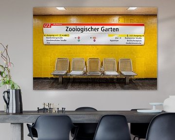 Metrostation Bahnhof Zoologischer Garten U2 Berlijn van Evert Jan Luchies