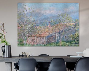 Maison du jardinier à Antibes, Claude Monet