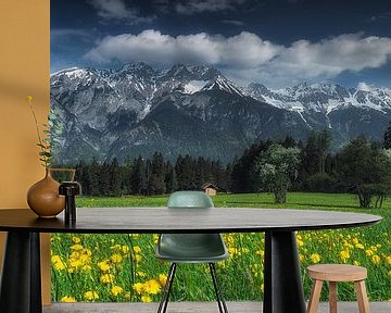 Oostenrijks berg panorama van Marcel van Balkom