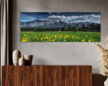 Panorama des montagnes autrichiennes sur Marcel van Balkom