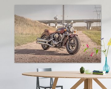 Indian Scout Red van Westland Op Wielen