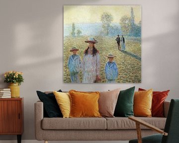 Paysage à Giverny, Claude Monet