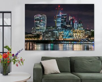 London Skyline van Stefan Vlieger