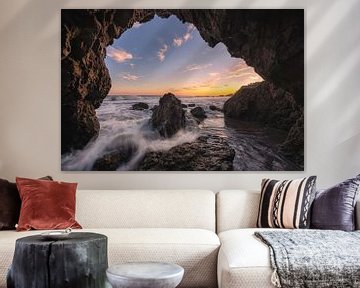 Malibu Sunset by Photo Wall Decoration