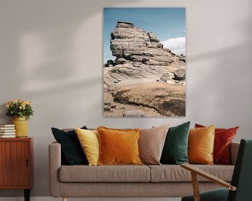 Sfinx, beroemde rots in Roemeense bergen van Lorena Cirstea