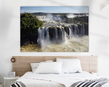 Brazil, Argentina, Iguazu National Park (UNESCO World Heritage List, 1984). Iguazu Falls by Tjeerd Kruse
