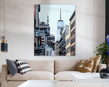 New York : One World Trade Building sur Dutch Digi Artist