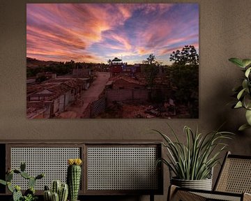 Trinidad Cuba sunrise by Dennis Eckert