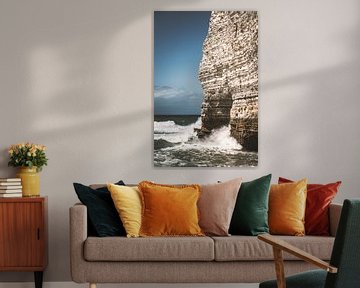 The cliffs of Étretat in France by Bryan Van Tiggelen