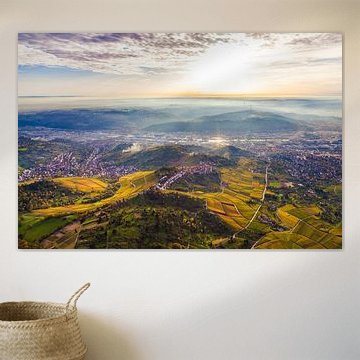 Stuttgart aus der Vogelperspektive von Werner Dieterich