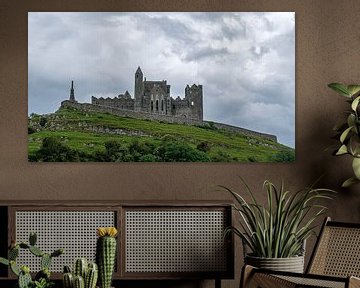 Rock of Cashel with Castle by Elly van Veen