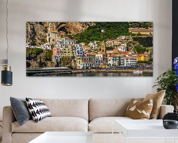 Colourful Amalfi, Italy von Teun Ruijters