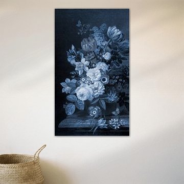 Still Life III- Delft Blue by Marja van den Hurk