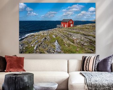 Blick auf die Insel Åstol in Schweden von Rico Ködder
