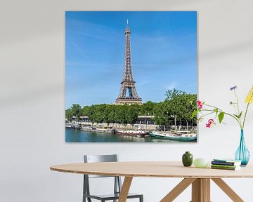 PARIS Eiffelturm & Seine von Melanie Viola