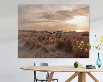 Soirée d'été au bord de la mer sur Rinke Velds