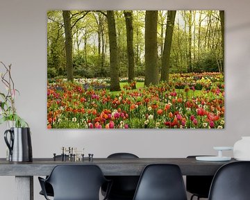 Série Keukenhof - en pleine floraison sur Wilma Overwijn