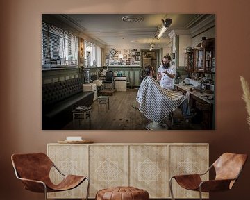 Barbershop 'New York' Rotterdam van Pierre Verhoeven