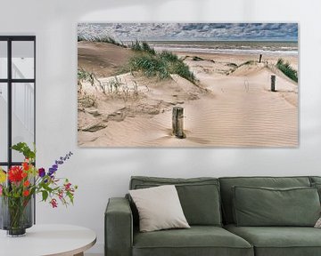 Mer du Nord avec les dunes hollandaises sur eric van der eijk