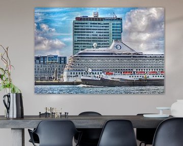 Amsterdam at the IJ by Shirley Douwstra