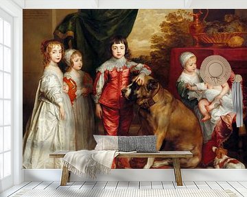 Five Eldest Children of Charles I, Anthony van Dyck