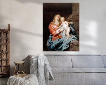 De Madonna met Kind, Anthony van Dyck
