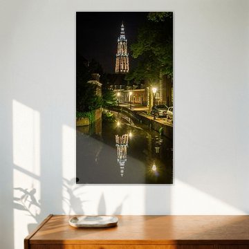 Onze Lieve Vrouwetoren, Amserfoort by Night