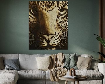 Portrait d'un guépard