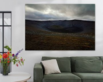 Hverfjall volcano in Iceland by Anton de Zeeuw