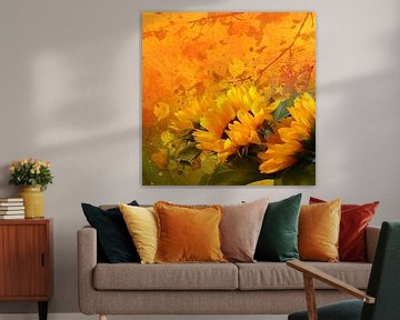 Sonnenblumen von Andreas Wemmje