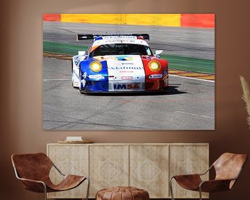 Porsche GT Spa Francorchamps Circuit von MSP Canvas