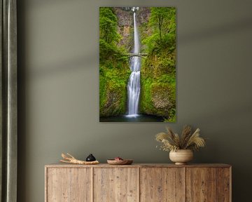 Multnomah Falls, Oregon, United States. van Henk Meijer Photography