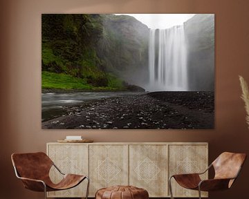 Skógafoss - Iceland by Arnold van Wijk