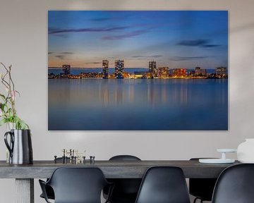 Skyline Almere-Stad van Bart Hendrix