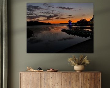 Coucher de soleil sur davey broerse