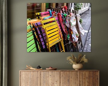 Terrassenstühle bunt Urban von Marly De Kok