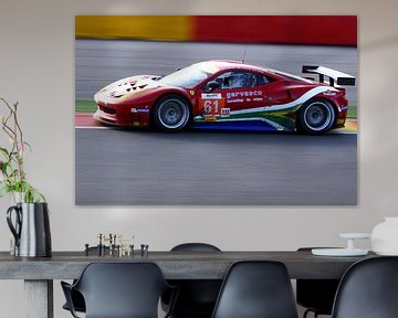 Ferrari van MSP Canvas
