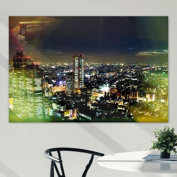 Tokyo Skyline van Shinjuku