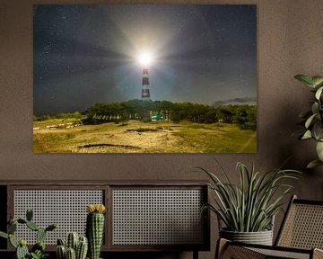 Vuurtoren Ameland van Sebastiaan Duijff