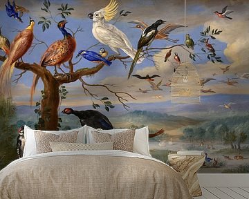 Exotische vogels Brafa, Jan van Kessel