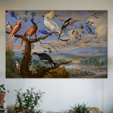 Exotische vogels Brafa, Jan van Kessel