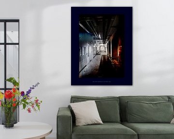 Mirrored shadows invisible eyes by Han Overgaauw