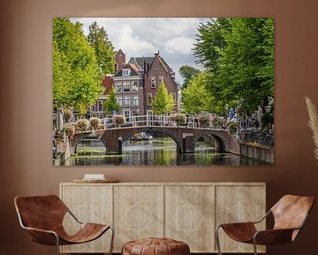Rapenburg in Leiden von Dirk van Egmond