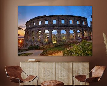 De Romeinse Arena van Pula