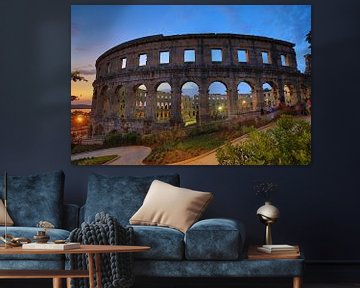 De Romeinse Arena van Pula