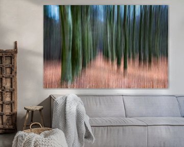 La forêt abstraite sur Joost Lagerweij