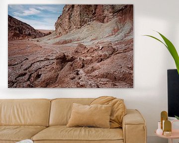 Dor Landschaft, in der Nähe von Caspana, San Pedro de Atacama, Chile