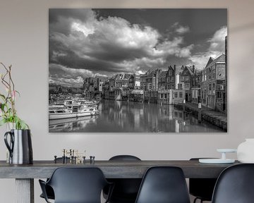 Dordrecht bij Restaurant de Stroper bij de Wijnbrug van Jos Erkamp