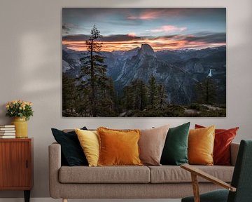 Zonsopgang in Yosemite van Jonathan Vandevoorde