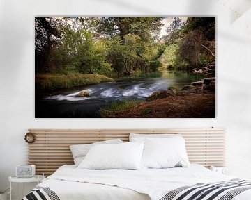 Water in the Dordogne by Jan van der Knaap